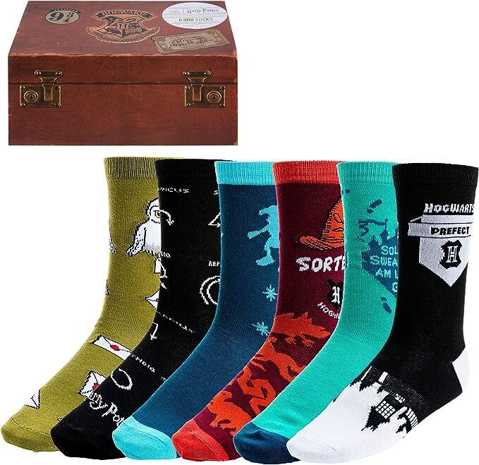 HARRY POTTER 6 ODD SOCKS
