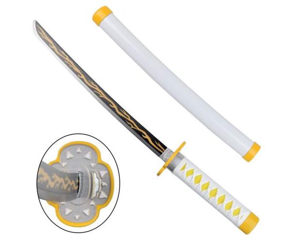 KATANA MINI NON AFFILATA DEMON SLAYER ZENITSU AGATSUMA