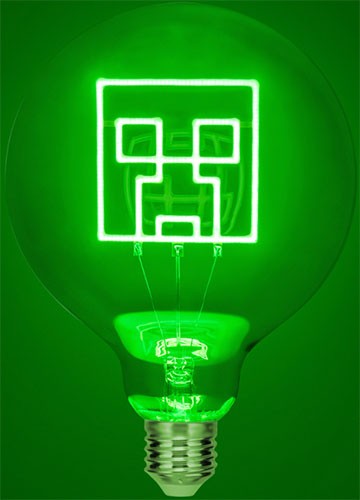 LAMPADINA MINECRAFT
