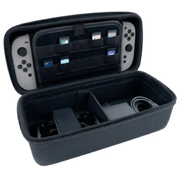 NACON CUSTODIA DI TRASPORTO XL PER SWITCH 2, NERA